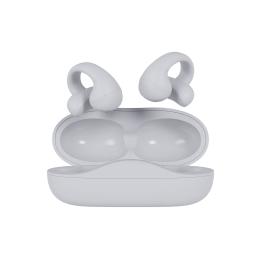 Happy Plugs In-Ear Hörlurar Clip OWS True-Wireless Vit