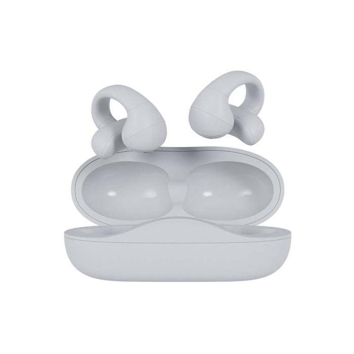 Bild 1, Happy Plugs In-Ear Hörlurar Clip OWS True-Wireless Vit