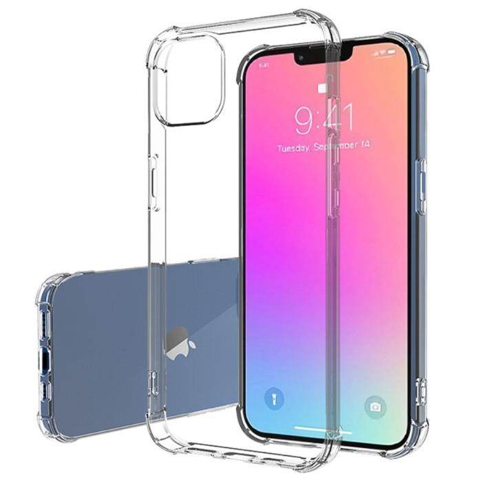 Bild 1, iPhone 15 Skal Shockproof TPU Transparent