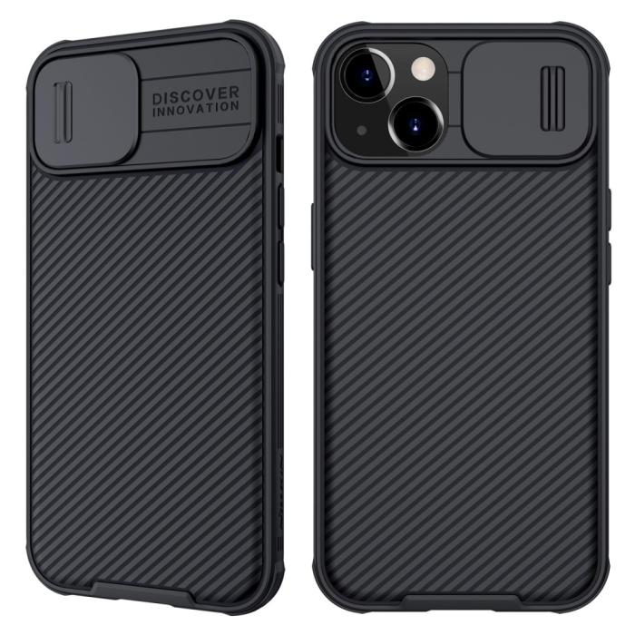 Bild 1, NILLKIN iPhone 13 Mini Skal MagSafe CamShield Pro Svart