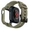 Spigen Apple Watch 44/45 mm Skal/Armband Rugged Armor 'Pro' Vintage Khaki