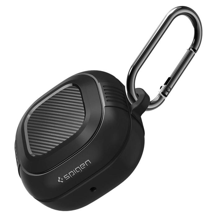 Bild 6, Spigen Galaxy Buds FE/2 PRO/2/LIVE/PRO Fodral Rugged Armor Matt Svart