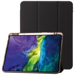 iPad Pro 13 2024 Tri-Fold Fodral Med Penhållare Svart