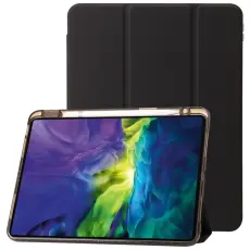 iPad Pro 13 2025/2024 Tri-Fold Fodral Med Penhållare Svart
