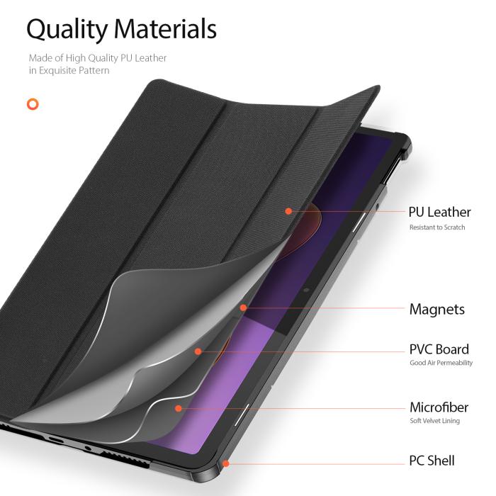 Bild 5, DUX DUCIS Xiaomi Redmi Pad 2 Fodral Tri-Fold DOMO Series