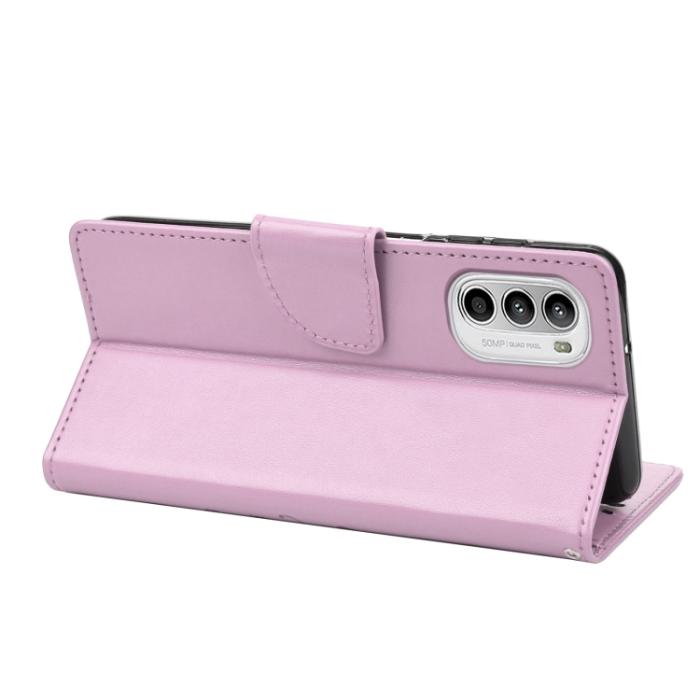 Bild 6, Motorola Moto G52/G82 Fodral Blommigt Tryck Ljus Lila