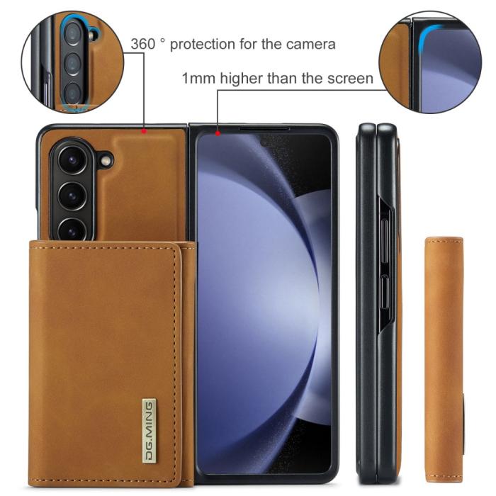 Bild 6, DG.MING Galaxy Z Fold 5 Skal 2in1 Magnetisk Avtagbart Kortfack
