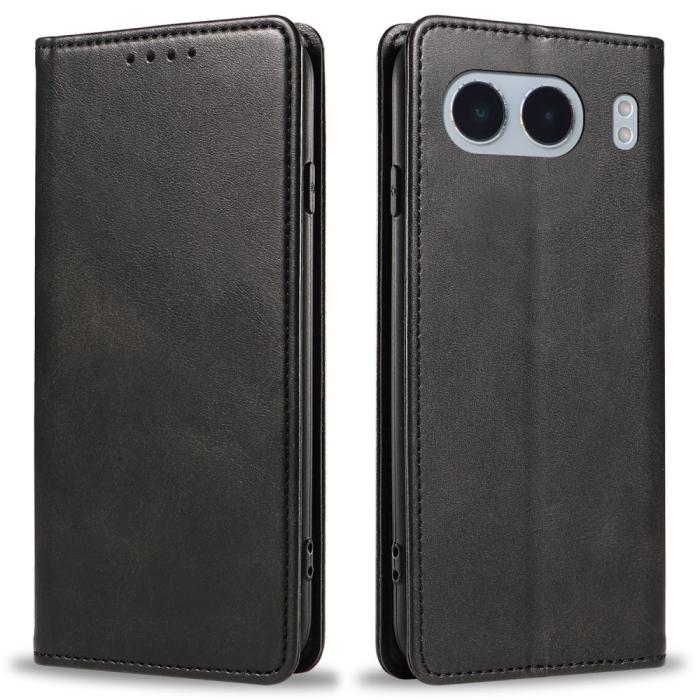 Bild 1, OnePlus Nord 4 Fodral Flip Läder Svart