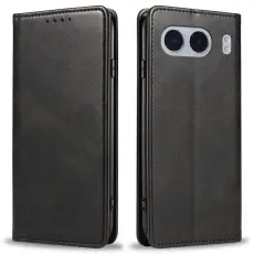 OnePlus Nord 4 Fodral Flip Läder Svart