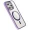 ColorPop iPhone 15 Pro Max Skal CH MagSafe Transparent/Lila