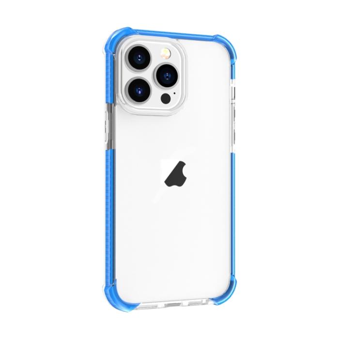 Bild 2, iPhone 15 Pro Skal Shockproof Akryl/TPU Blå