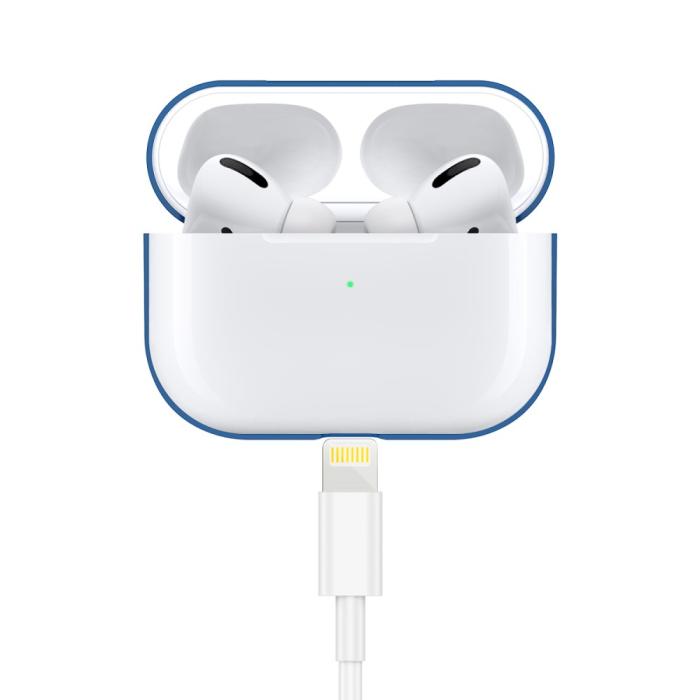 Bild 3, AirPods Pro Silikonskal - Mörk Blå