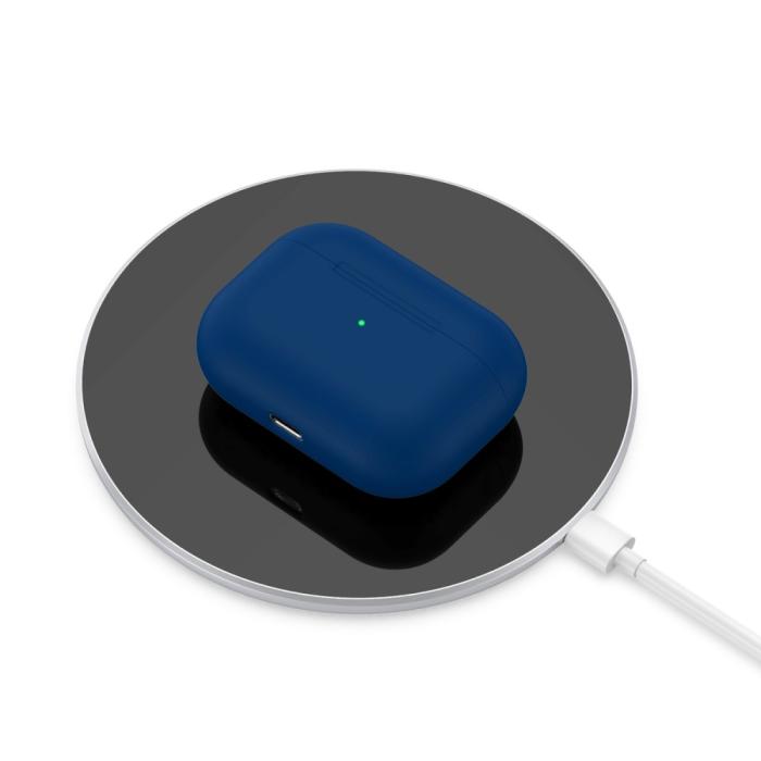 Bild 4, AirPods Pro Silikonskal - Mörk Blå
