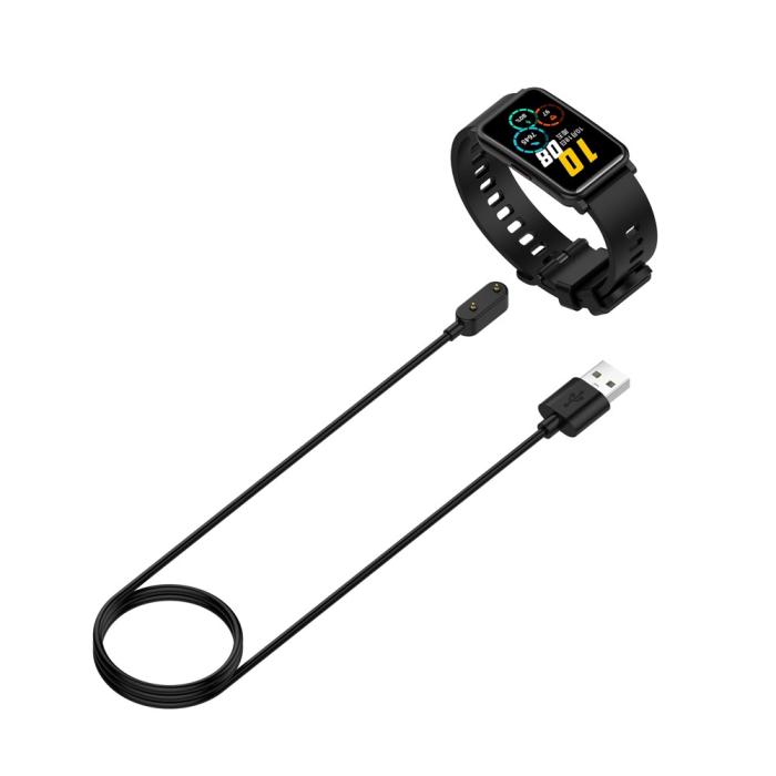 Bild 1, Huawei Watch Fit / Honor Watch ES 1m Laddningskabel - Svart