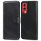 OnePlus Nord 2 5G - Solid Läder Fodral - Svart