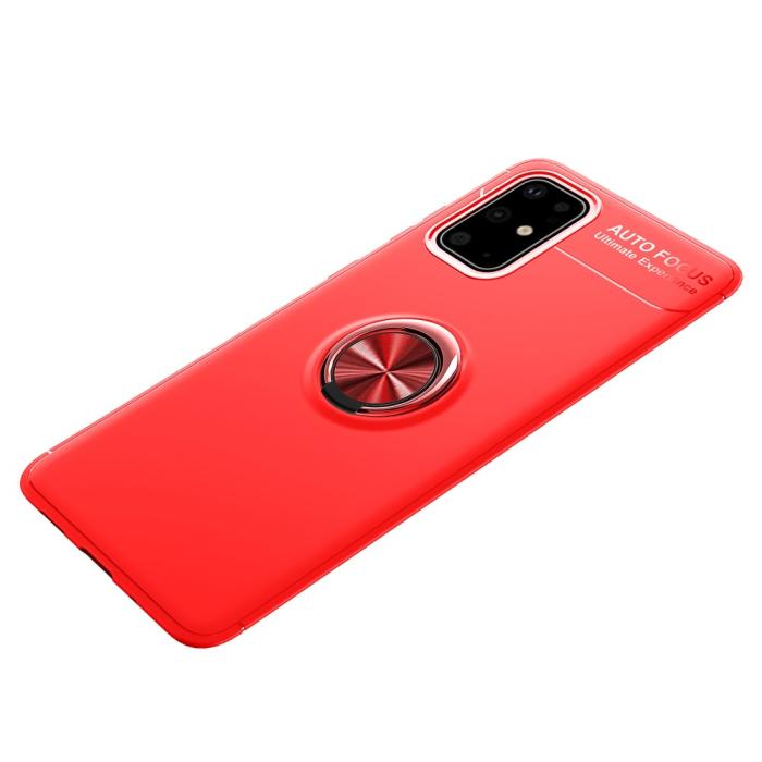 Bild 2, Samsung Galaxy A41 - Ring Skal - Röd