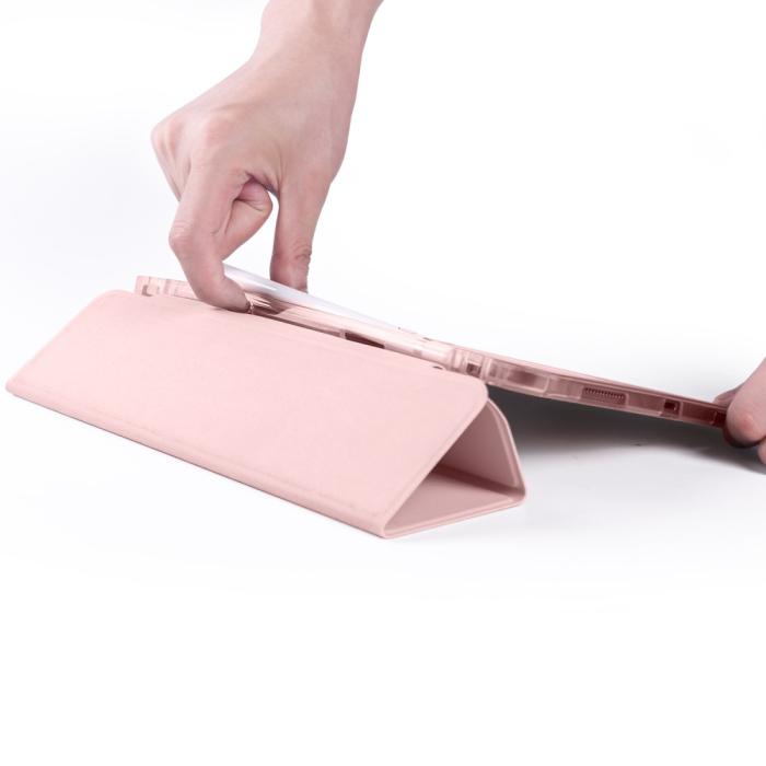 Bild 5, iPad Pro 12.9 Fodral Tri-Fold Pennhållare Roséguld