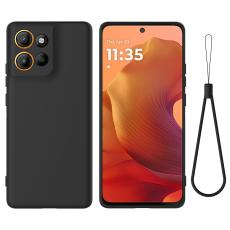 Motorola Moto G56 5G Skal Liquid Silikon Svart