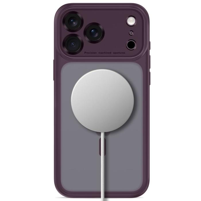 Bild 4, Tech-Protect iPhone 18 Pro/17 Pro Skal MagSafe MagPeak CC Burgundy