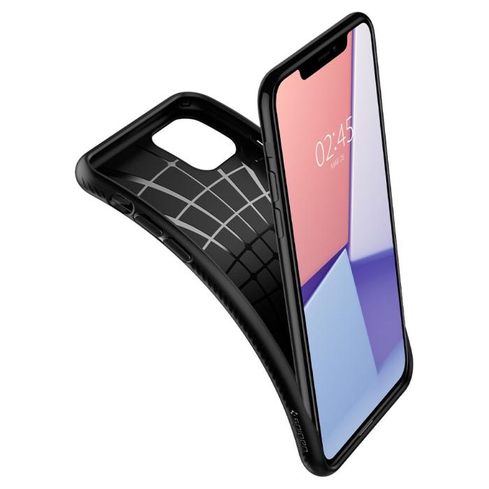 Bild 5, Spigen iPhone 11 Skal Liquid Air Matt Svart