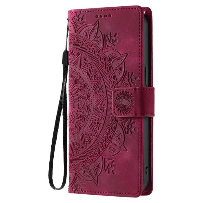 Bild 6, Samsung Galaxy A27 Fodral Mandala Läder Rosa