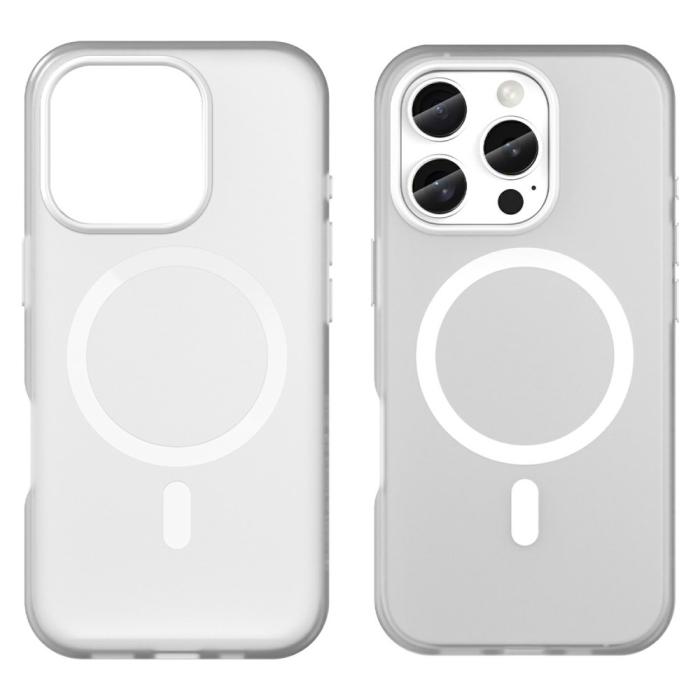 Bild 2, iPhone 16 Pro Skal MagSafe Slim Matt Vit