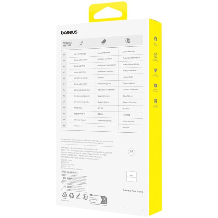 Bild 5, BASEUS iPhone 15 Skal Lucent Series Transparent