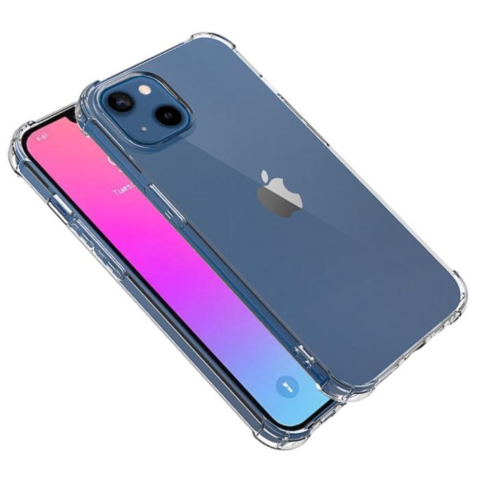 Bild 3, iPhone 15 Skal Shockproof TPU Transparent