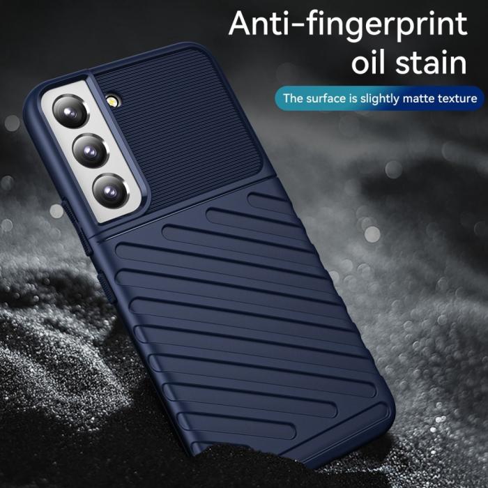 Bild 5, Samsung Galaxy S23 Plus Skal Twill Textur Blå