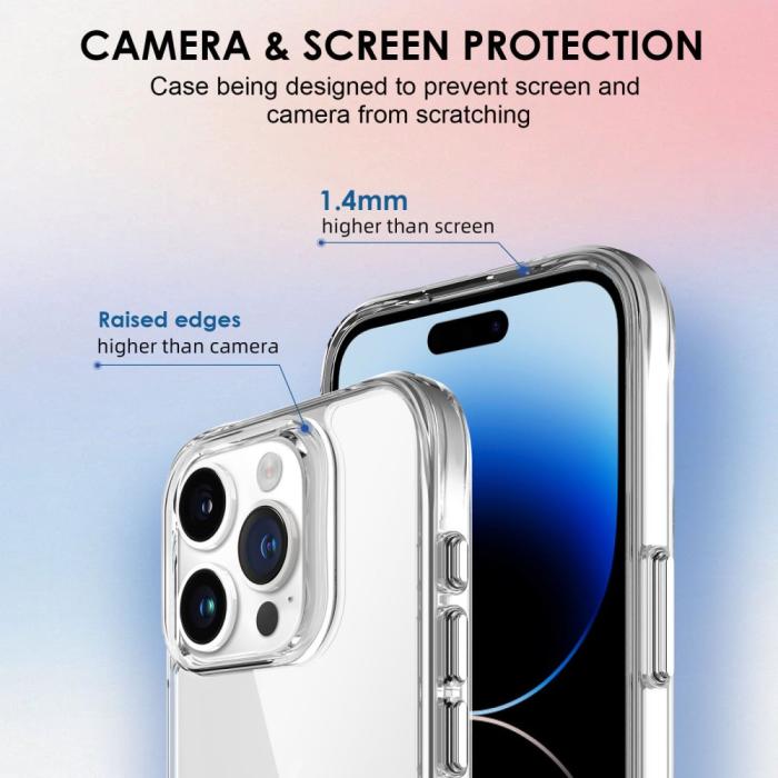 Bild 5, iPhone 16 Pro Skal TPU Transparent
