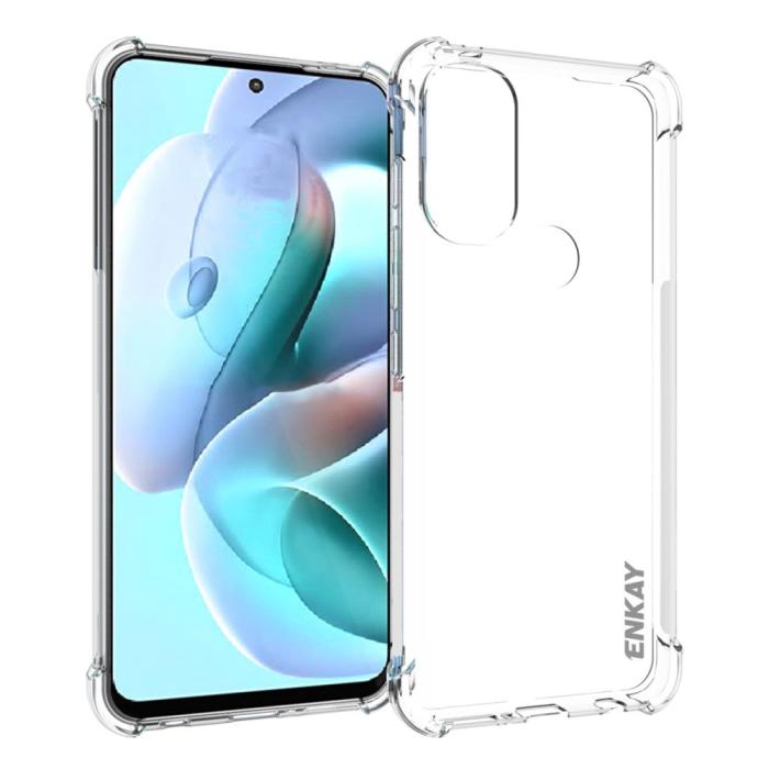 Bild 1, ENKAY Motorola Moto G71 Skal Shockproof TPU Transparent