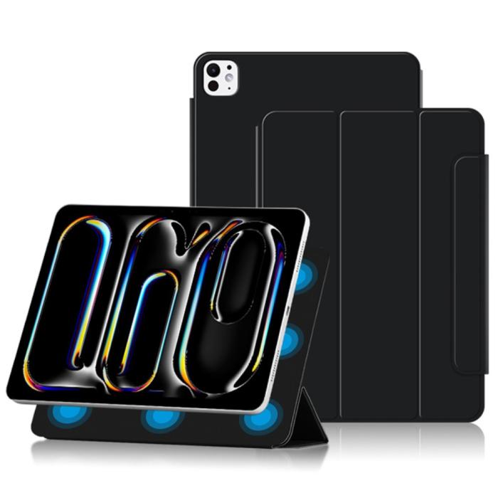 Bild 2, iPad Pro 11 2024 2in1 Magnetiskt Fodral Svart