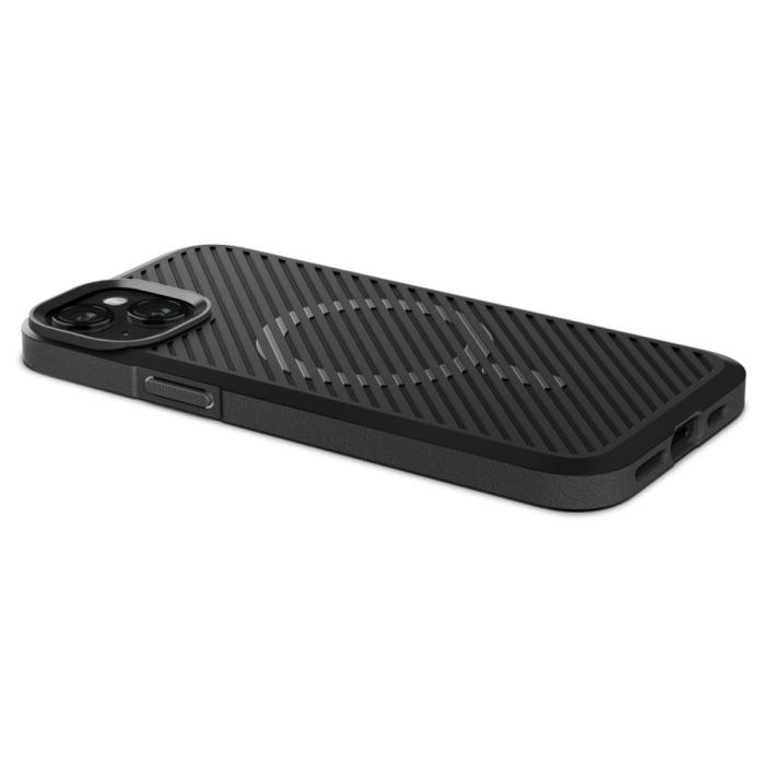 Bild 6, Spigen iPhone 15 Skal MagSafe Core Armor Matt Svart