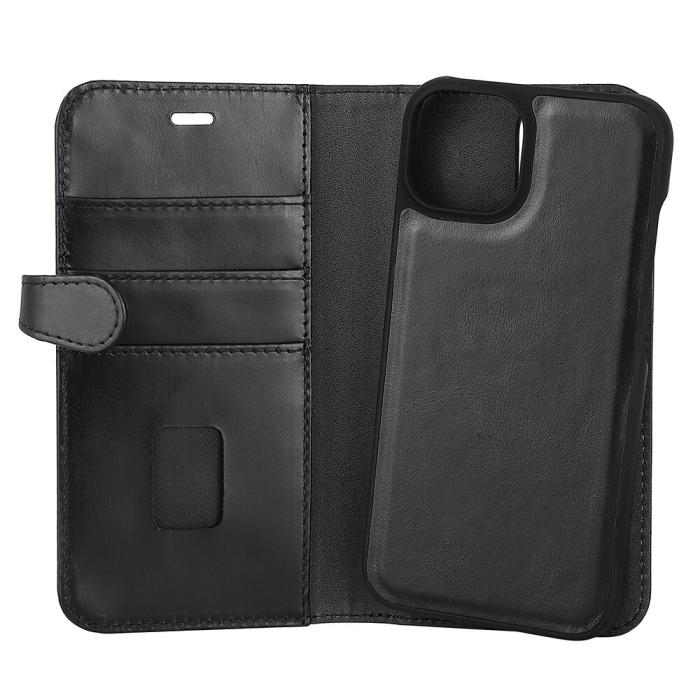 Bild 4, Buffalo iPhone 14 Fodral 2in1 Magnet / Skal Svart