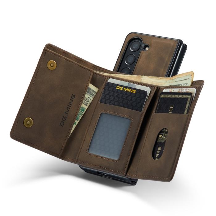 Bild 2, DG.MING Galaxy Z Fold 5 Skal 2in1 Magnetisk Avtagbart Kortfack