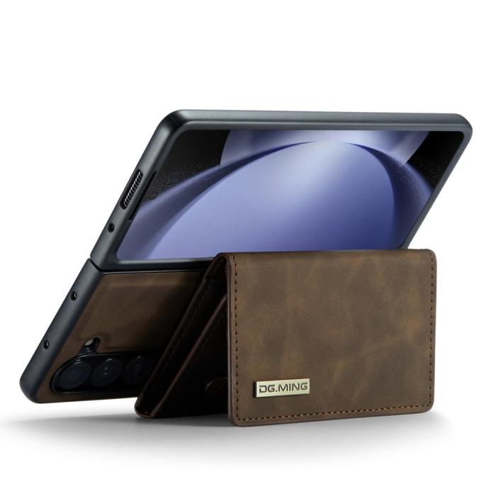 Bild 3, DG.MING Galaxy Z Fold 5 Skal 2in1 Magnetisk Avtagbart Kortfack