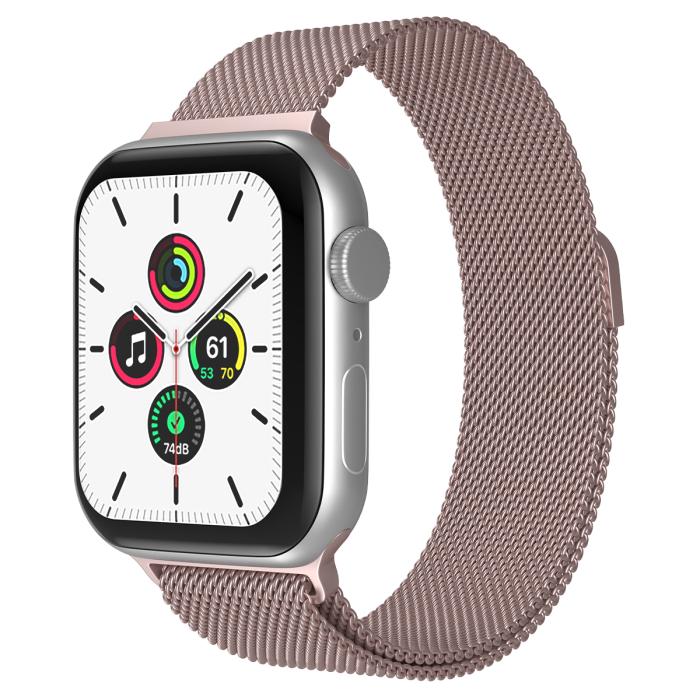 Bild 2, ColorPop Milanese Loop Metall Armband Apple Watch 42/44/45/49 mm