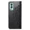 OnePlus Nord 2 5G - Mandala Läder Fodral - Svart
