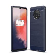 OnePlus 7T - Brushed TPU Skal - Mörk Blå
