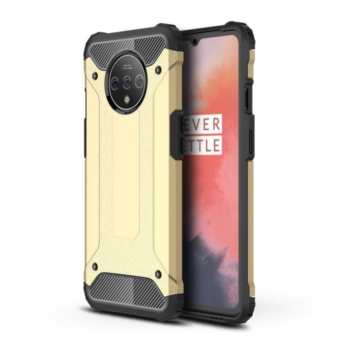 Bild 1, OnePlus 7T - Guard Armour Skal - Guld