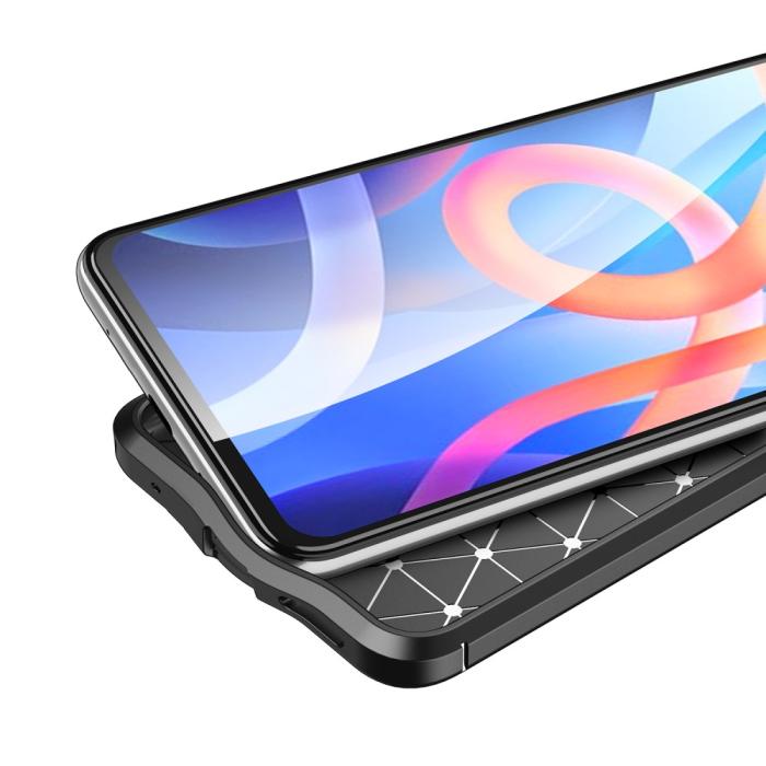 Bild 5, Xiaomi Redmi Note 11 4G Skal Litchi Textur Svart