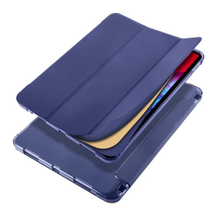 Bild 2, iPad Pro 12.9 Fodral Tri-Fold Pennhållare Blå
