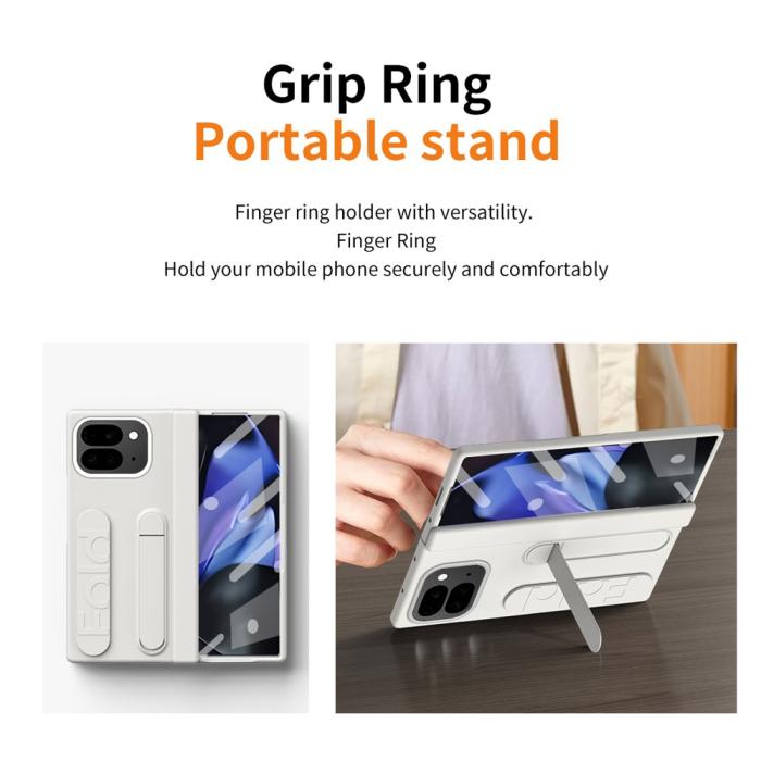 Bild 3, Google Pixel 10 Pro Fold Skal Kickstand Vit