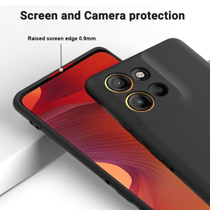 Bild 4, Motorola Moto G56 5G Skal Liquid Silikon Svart