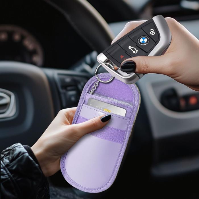Bild 5, Tech-Protect RFID Signalblockerande Fodral Lavender