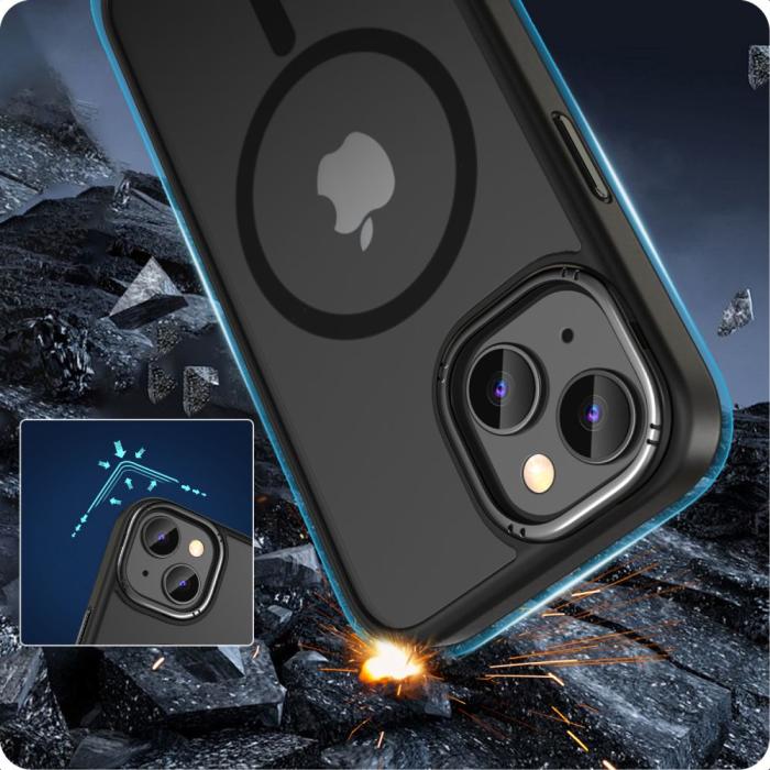 Bild 4, Tech-Protect iPhone 15 Skal MagSafe MagMat Svart