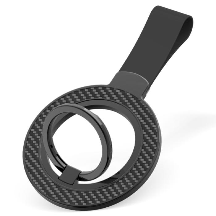 Bild 1, MagSafe Magnetisk Ring Hållare/Stativ Svart