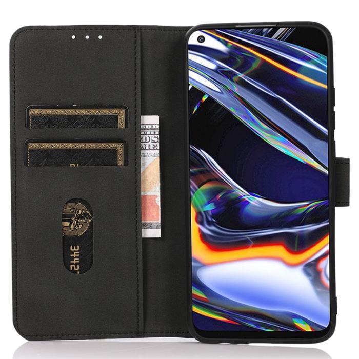 Bild 3, KHAZNEH Galaxy A35 5G Fodral Matt Läder Svart