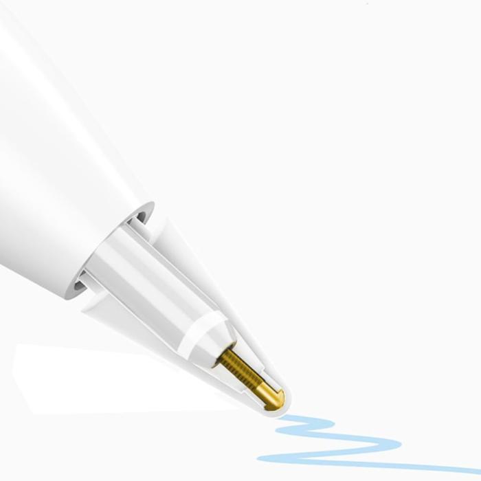 Bild 3, Tech-Protect Apple Pencil 1 / 2 4-PACK Utbytesspets Vit