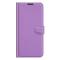 Nokia XR20 Fodral Litchi Läder Lila